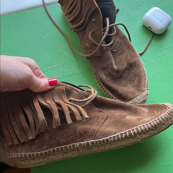 Saint Laurent Suede Moccasins sz 38 - Picture 5 of 5